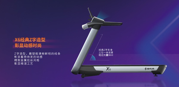 室内健身器材-huatihuiX6心率版跑步机